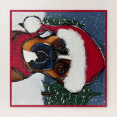 ボクサー犬 ジグソーパズル (横)