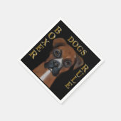 ボクサー犬 スタンダードカクテルナプキン (角)