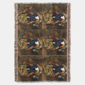 ボクサー犬 スローブランケット (正面縦)