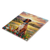 ボクサー犬 タイル (側面)