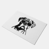 ボクサー犬 ドアマット (アングル)