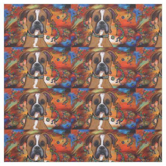 ボクサー犬 ファブリック (見本)