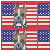 ボクサー犬 ファブリック (クローズアップ)