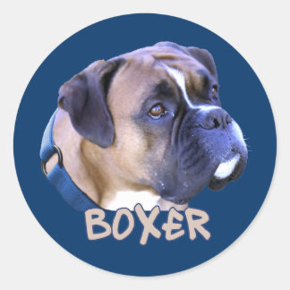 ボクサー犬 ラウンドシール