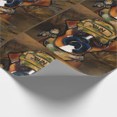 ボクサー犬 ラッピングペーパー (角)