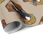 ボクサー犬 ラッピングペーパー (ロールコーナー)