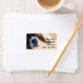 ボクサー犬 ラベル (インサイチュ)