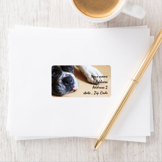 ボクサー犬 ラベル (インサイチュ)