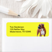 ボクサー犬 ラベル (インサイチュ)