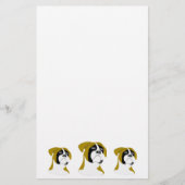 ボクサー犬 便箋 (正面)