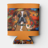 ボクサー犬 缶クーラー (正面)
