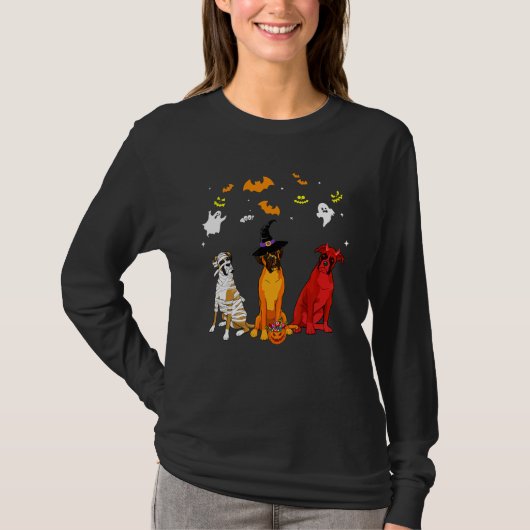 ボクサー犬 1 Tシャツ (正面)