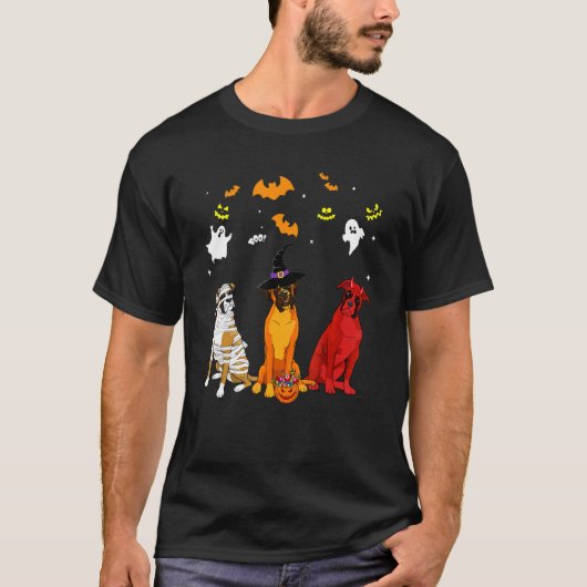 ボクサー犬 1 Tシャツ (正面)