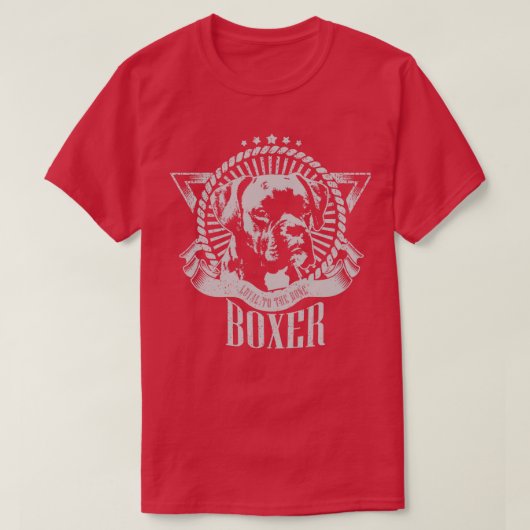 ボクサー犬(6) Tシャツ (デザイン正面)