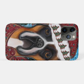 ボクサー犬 Case-Mate iPhoneケース (裏面(横))