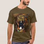 ボクサー犬 Tシャツ (正面)