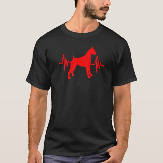 ボクサー犬 Tシャツ (正面)