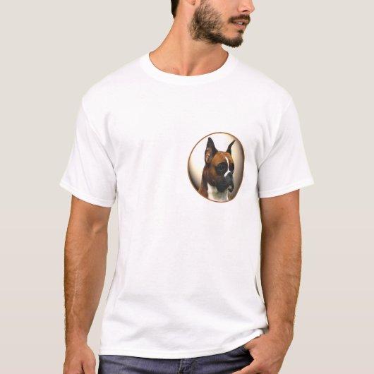 ボクサー犬 Tシャツ (正面)