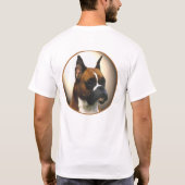 ボクサー犬 Tシャツ (裏面)