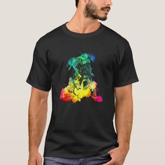 ボクサー犬 Tシャツ (正面)