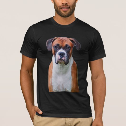 ボクサー犬 Tシャツ (正面)