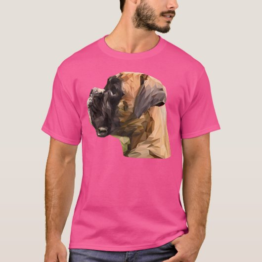 ボクサー犬 Tシャツ (正面)