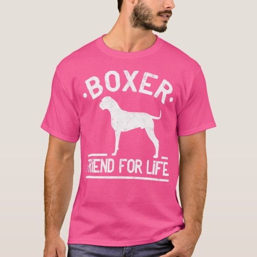ボクサー犬 Tシャツ (正面)