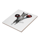 ボクサー猫 タイル (側面)