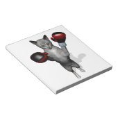 ボクサー猫 ノートパッド (アングル)