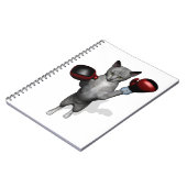 ボクサー猫 ノートブック (左側)