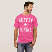 ボクサー用コーヒーボクシング Tシャツ (正面フル)