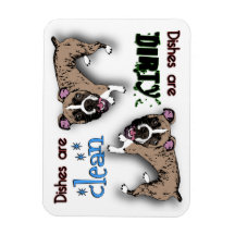 ボクサー矩形食洗機磁石