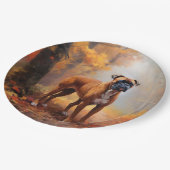 ボクサー紅葉秋インスパイア ペーパープレート (アングル)