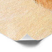 ボクサー絵画ドッグのオリジナル動物芸術 ポスター (コーナー)