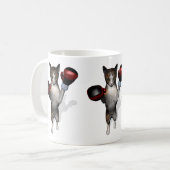 ボクサー虎猫 コーヒーマグカップ (正面左)