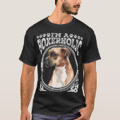 ボクサー誇りを持った犬のオーナー子犬 Tシャツ (正面)
