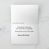 ボクサー誕生日カード カード (内部)