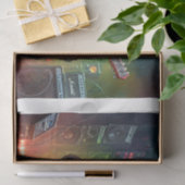 ボクサー遊ドッグのステージのエレキギター – 薄葉紙 (ギフト)