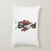 ボクサー遊ド空手、空手チャンピオンボクサー犬 アクセントクッション (裏面(縦))