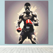 ボクサー1 キャンバスプリント (インサイチュ (ウッドフロア))