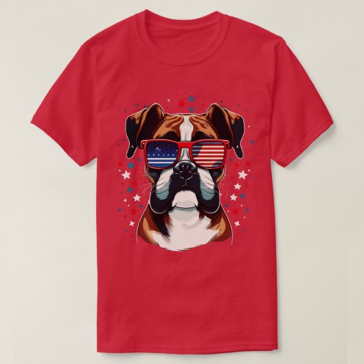 ボクサー7月2日4日 Tシャツ (デザイン正面)