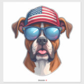 ボクサー7月4日 シール (シート)