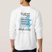 ボクサー！アレシア・サーストン スウェットシャツ (裏面)