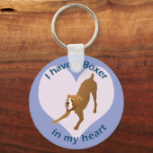 ボクサー・イン・マイ・ハート キーホルダー (正面)