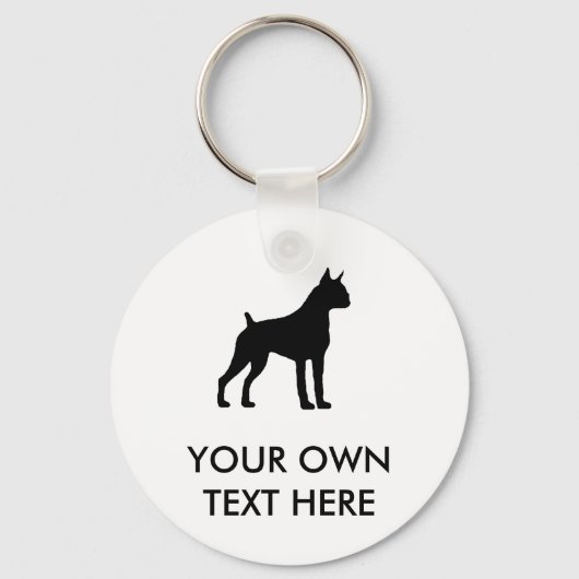 ボクサー キーホルダー (正面)