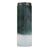 ボクサー・クリスマスの雪の冬 タンブラー (裏面)