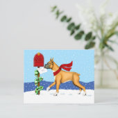 ボクサー・クリスマスメール シーズンポストカード (スタンド正面)