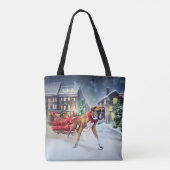 ボクサー クリスマス トートバッグ (裏面)