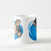 ボクサー コーヒーマグカップ (中央)
