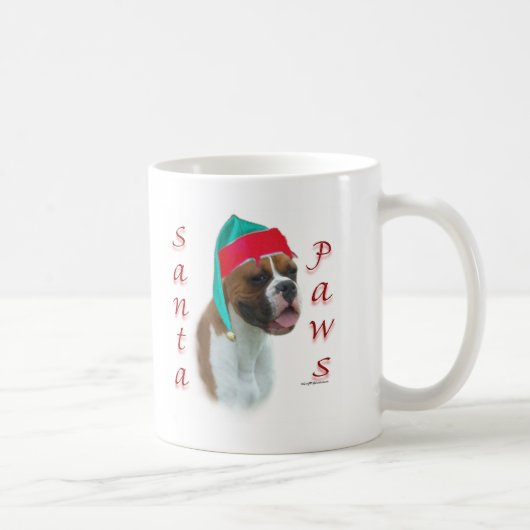 ボクサー サンタポー コーヒーマグカップ (右)